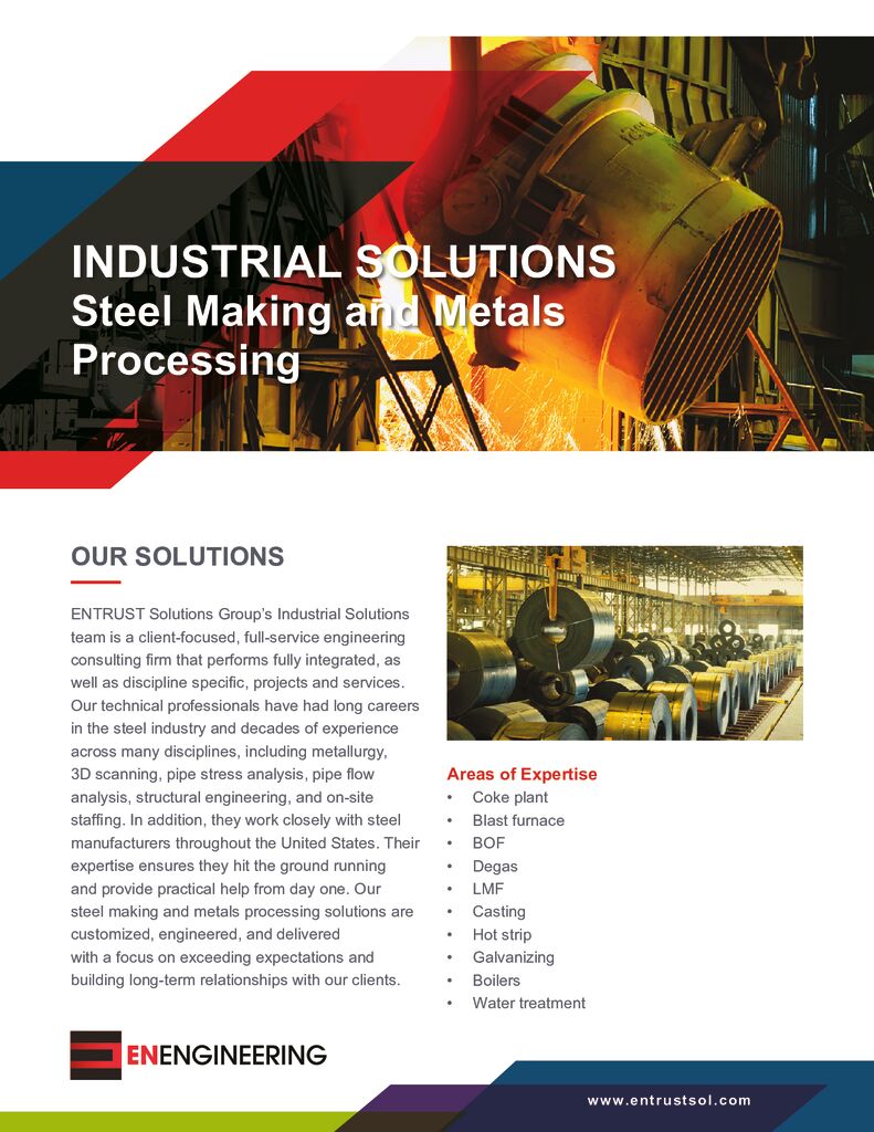 Industrial Solutions Steel Making and Metals Processing